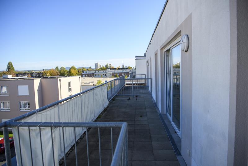 Zentrum für Betreuung und Pflege am alten Poststadion Bonn Balkone von zu vermietenden Zimmern